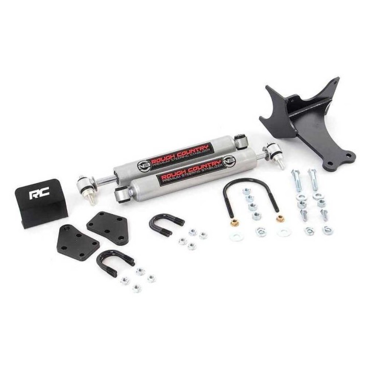 Podwójny amortyzator skrętu Rough Country Lift 2-8"