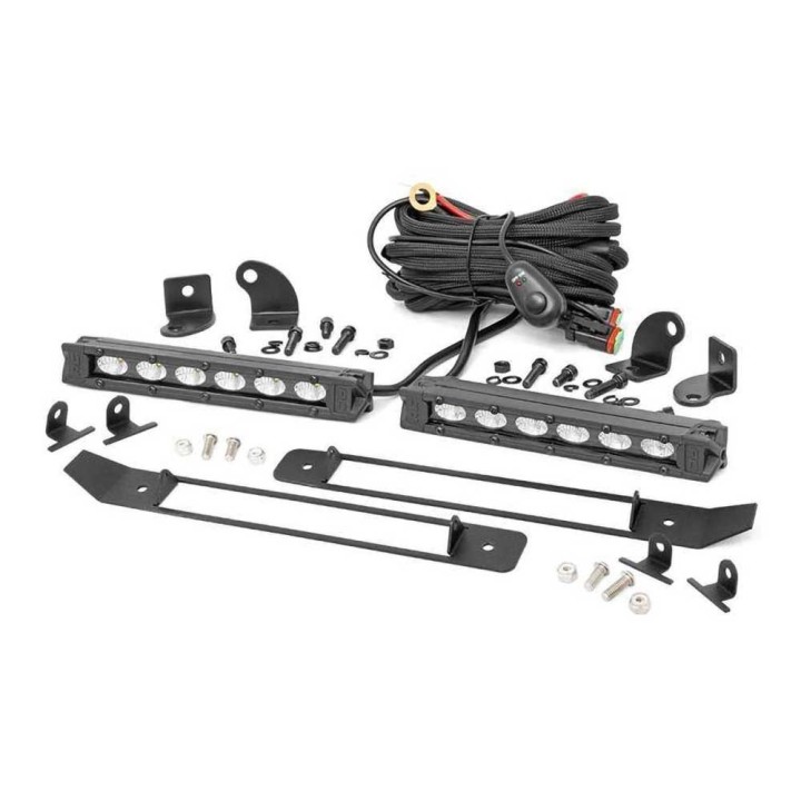 Listwy LED 6" do grilla do RAM 1500 DT | Szekla4x4