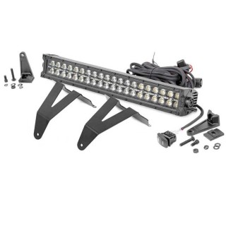 Listwa LED 20" podwójna white DRL do zderzaka przód