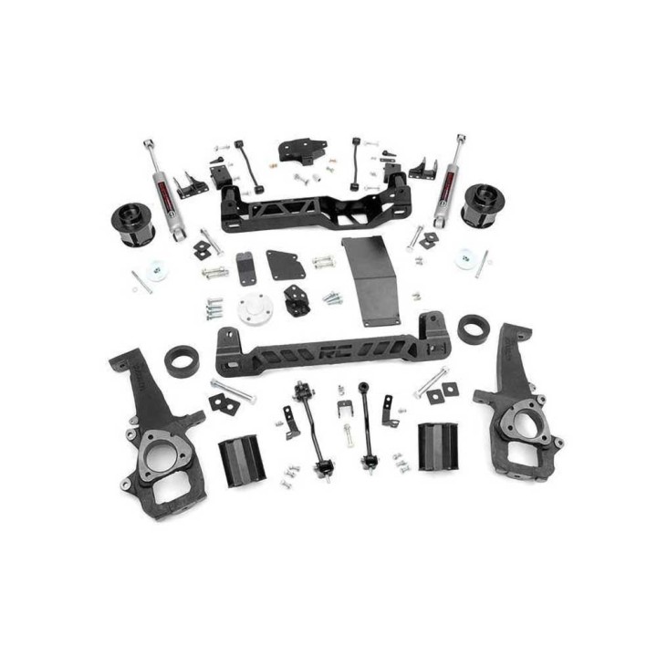 Zestaw zawieszenia z amortyzatorami N3 Rough Country Lift 6"