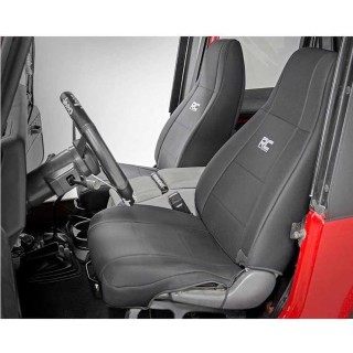 Komplet pokrowców na fotele neoprene black Rough Country