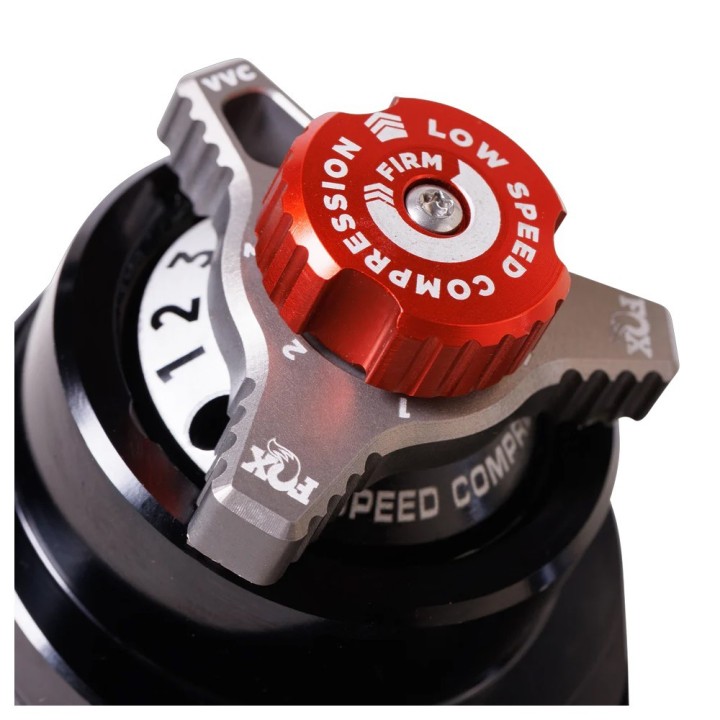 Amortyzator gazowy tył FOX Performance Elite 2.5 Reservoir Regulowany DSC EVO Lift 0-2" - ujęcie 3