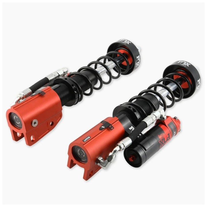 Amortyzator gazowy przód Coilover FOX Factory Race 2.5 Reservoir Regulowany Internal Bypass DSC EVO Lift 0-0,5" - ujęcie 3