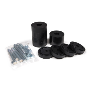 Front adjustable extension bump stops JKS lift 2-6"