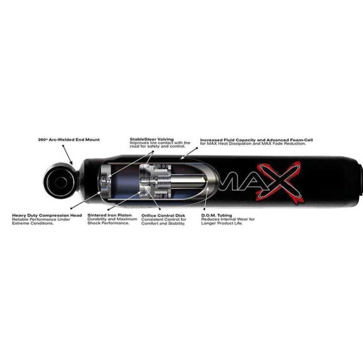 Amortyzator olejowy przód Skyjacker Black Max lift 3-4" - ujęcie 2