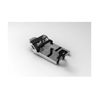 Jeep Wrangler JK 2007-2016 3 drzwi osłona filtra oparów EVAP aluminiowa