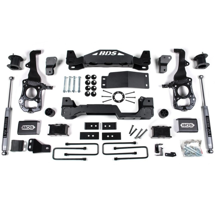 Zestaw zawieszenia z amortyzatorami NX2 BDS Lift 4"