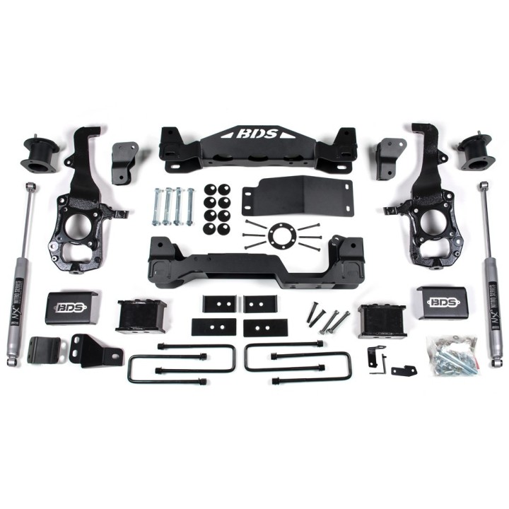 Zestaw zawieszenia z amortyzatorami NX2 BDS Lift 6"