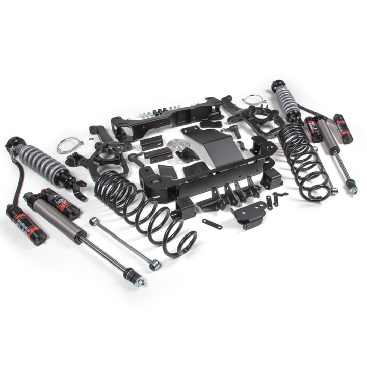 Zestaw zawieszenia BDS z amortyzatorami FOX 2.5 Performance Elite Lift 4" Standardowa Piasta - ujęcie 3