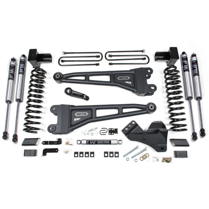 Zestaw zawieszenia Radius arm BDS Lift 5" Benzyna resory overload