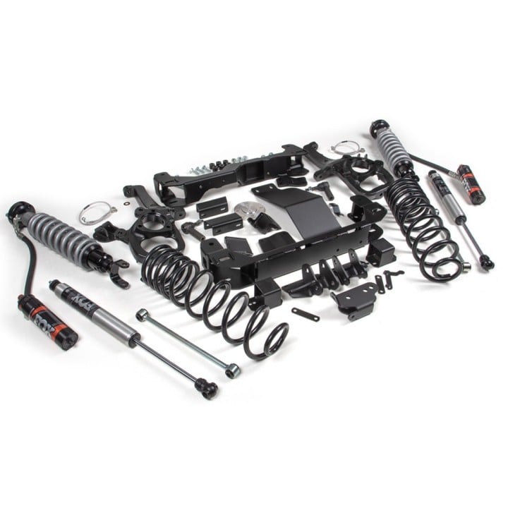 Zestaw zawieszenia BDS z amortyzatorami FOX 2.5 Performance Elite + 2.0 Performance Lift 4" Standardowa Piasta - ujęcie 2