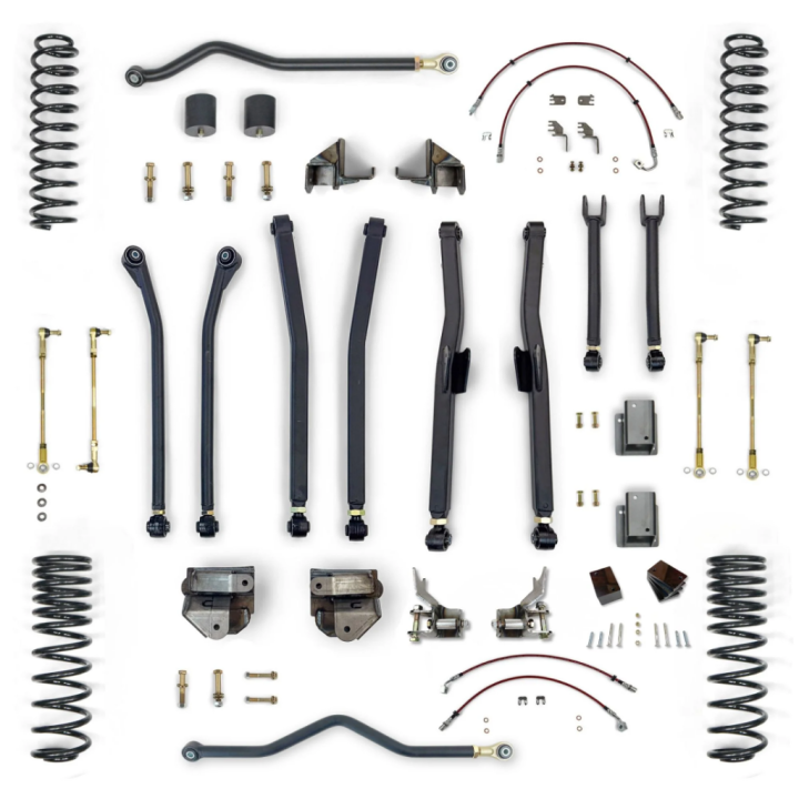 Zestaw zawieszenia Long Arm Overland+ Clayton Lift 4,5" Diesel