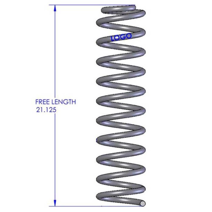 Sprężyny przód Clayton Lift 4" - ujęcie 4