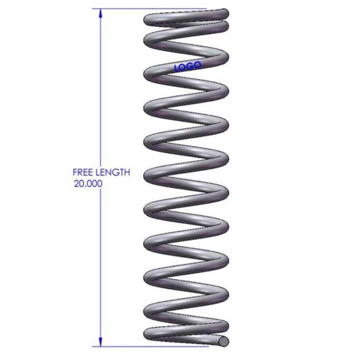 Sprężyny przód Clayton Lift 4,5" - ujęcie 3