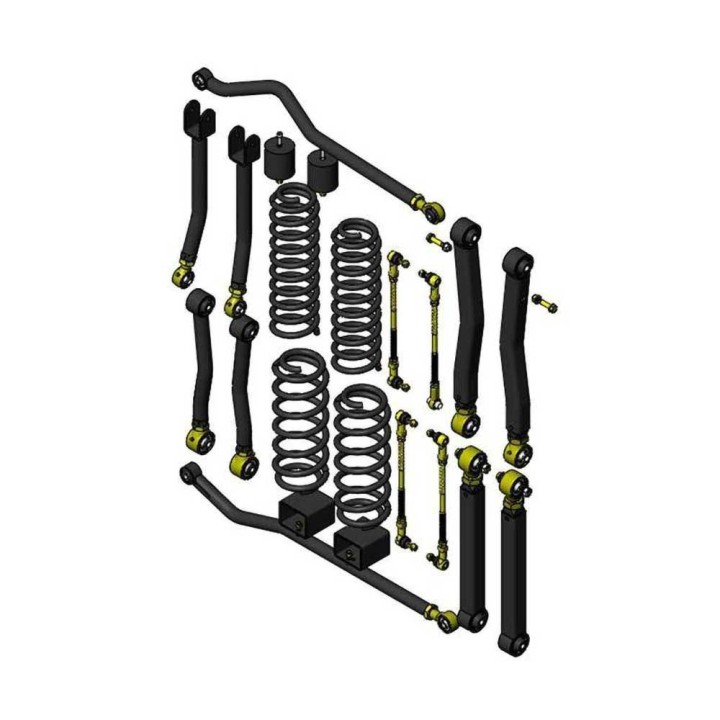 Zestaw zawieszenia Premium Clayton Lift 3,5" | Szekla4x4