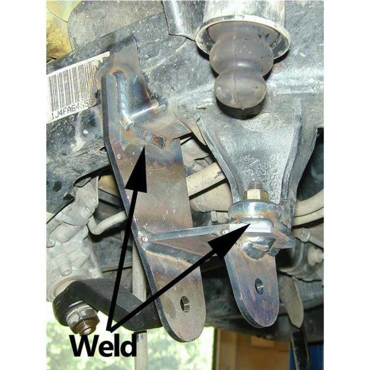 Relokacja mocowania drążka Panharda Clayton Lift 4-7"