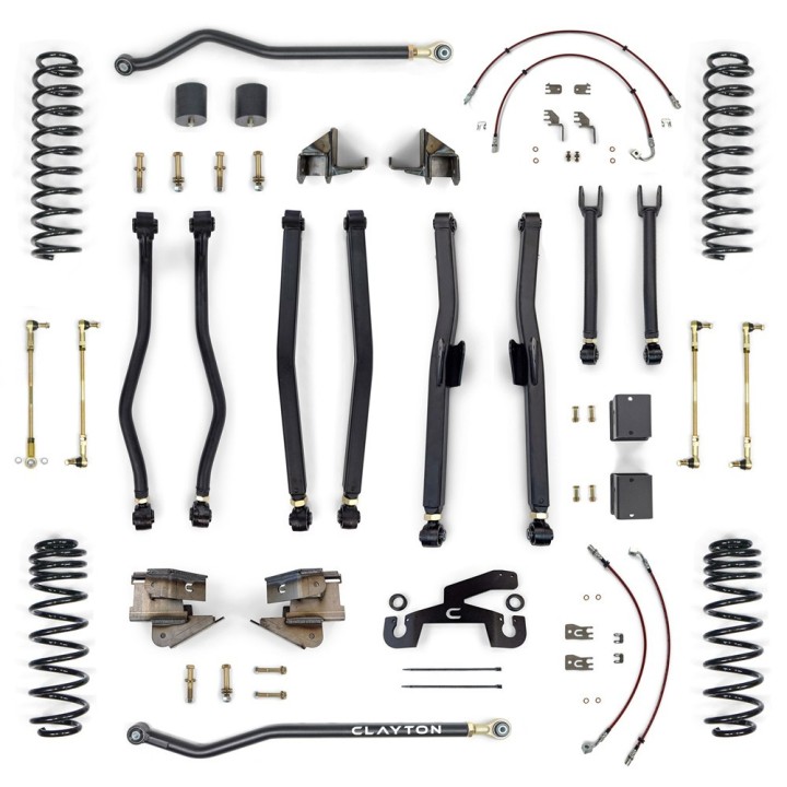 Zestaw zawieszenia Long Arm Clayton Lift 3,5" | Szekla4x4
