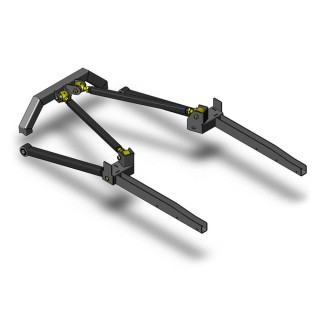 Zestaw wahaczy Long Arm tył Clayton Lift 4-8" | Szekla4x4