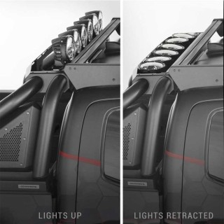 Elektryczny moduł chowania lamp Go Rhino | Szekla4x4