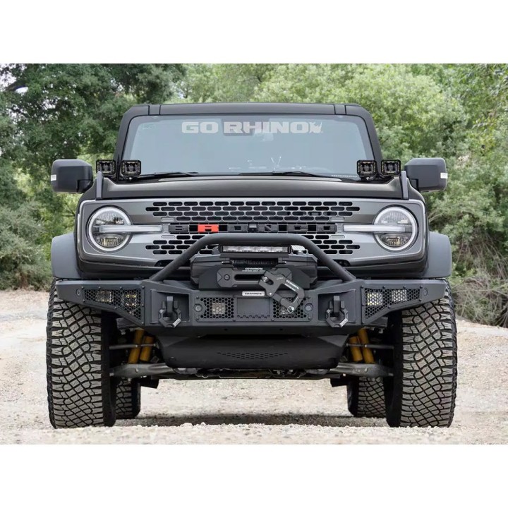 Zderzak full przód z bull barem Go Rhino Rockline - ujęcie 3