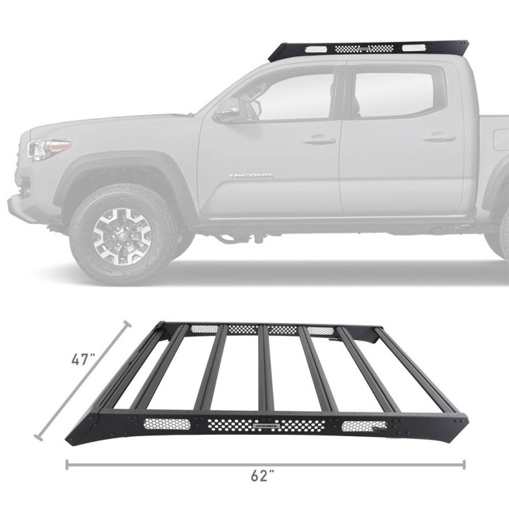Roof rack for the Land Cruiser Prado 250 series | Szekla4x4
