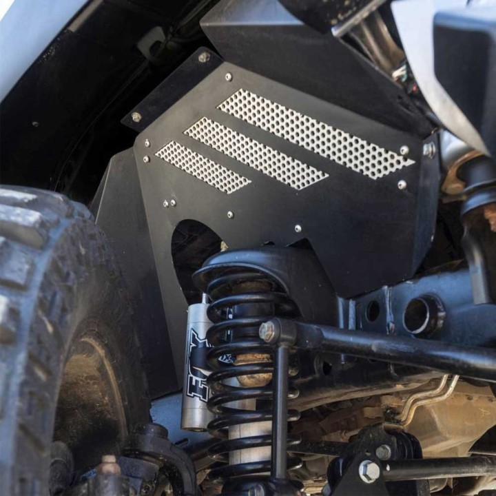 Osłony wewnętrzne błotników przód Go Rhino | Szekla4x4