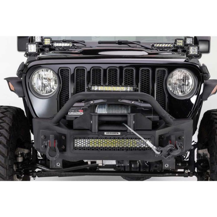 Zderzak stubby przód z bull barem Go Rhino Rockline - ujęcie 5
