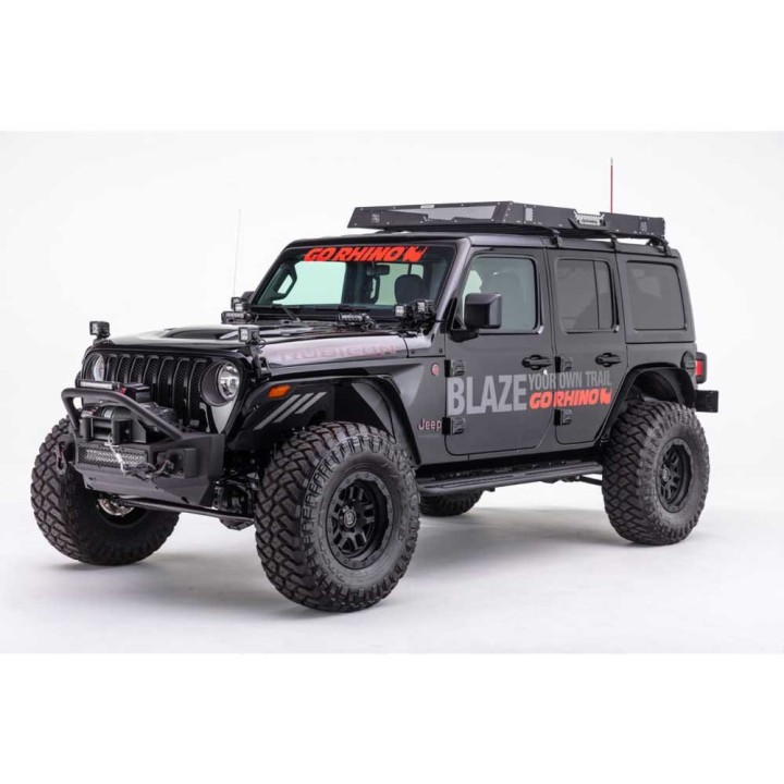 Zderzak stubby przód z bull barem Go Rhino Rockline - ujęcie 7