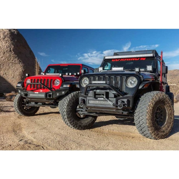 Zderzak stubby przód z bull barem Go Rhino Rockline - ujęcie 9