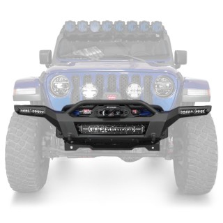 Zderzak stalowy przód z płytą osłonową ADD | Szekla4x4