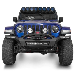 Zderzak stalowy przód z płytą osłonową ADD | Szekla4x4