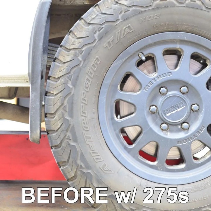 Szablon przesunięcia chlapacza Agile Offroad | Szekla4x4