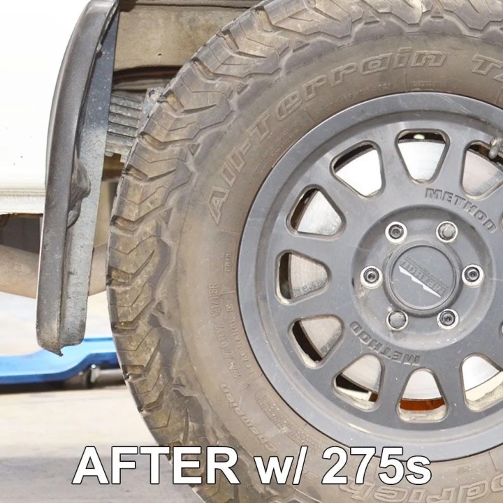 Szablon przesunięcia chlapacza Agile Offroad | Szekla4x4