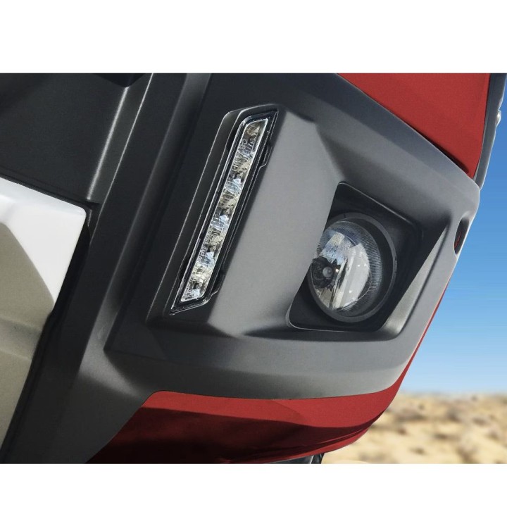 Osłona zderzaka przód z lampami LED Air Design | Szekla4x4