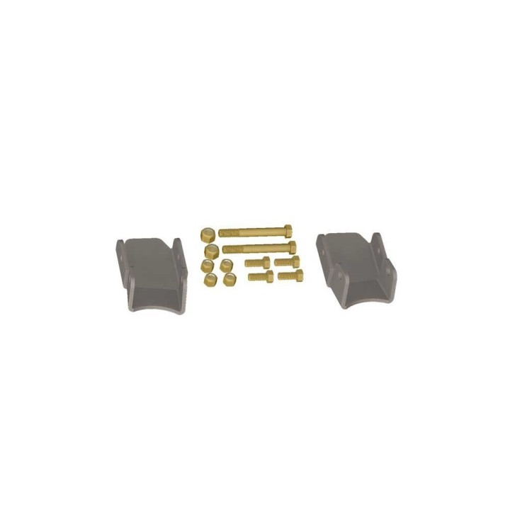 Rear lower control arm mount guards (frame mount) Barnes 4WD
