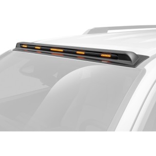 Listwa obrysowa z lampami LED amber Husky Liners | Szekla4x4