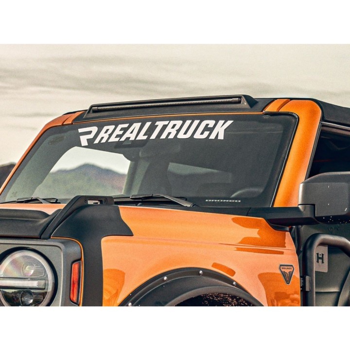 Listwa obrysowa z lampami LED amber Husky Liners | Szekla4x4