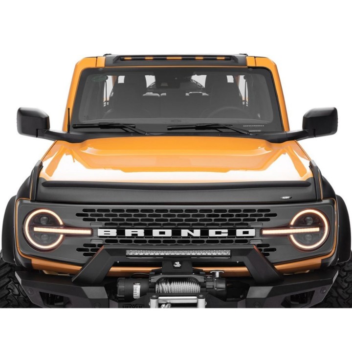 Listwa obrysowa z lampami LED amber Husky Liners | Szekla4x4