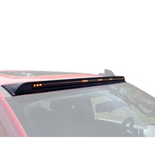 Listwa obrysowa z lampami LED amber Husky Liners | Szekla4x4