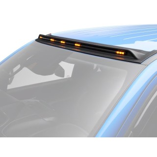 Listwa obrysowa z lampami LED amber Husky Liners | Szekla4x4