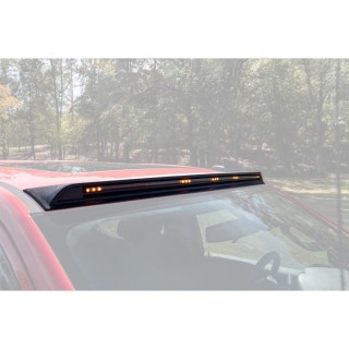 Listwa obrysowa z lampami LED amber Husky Liners | Szekla4x4