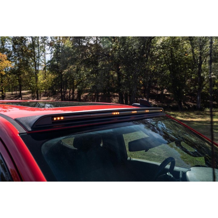 Listwa obrysowa z lampami LED amber Husky Liners | Szekla4x4