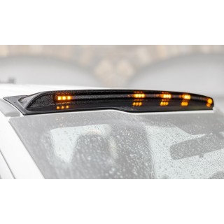 Listwa obrysowa z lampami LED amber Husky Liners | Szekla4x4