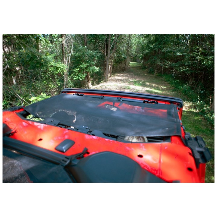 Mesh Bimini Top Plus z uchwytami do wsiadania MasterTop - ujęcie 3