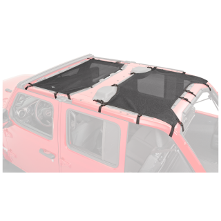 ShadeMaker Mesh Bimini Top Plus Czarny MasterTop