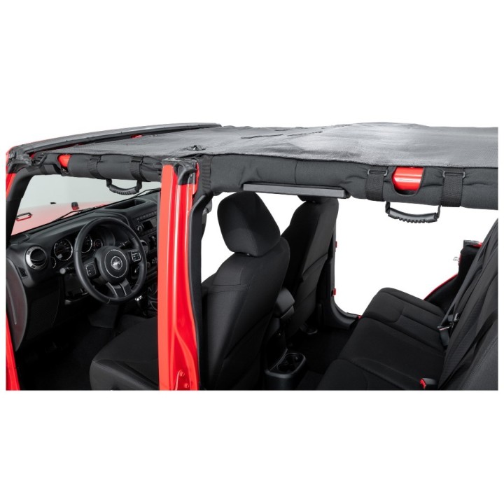 Mesh Bimini Top Plus z uchwytami do wsiadania MasterTop - ujęcie 3