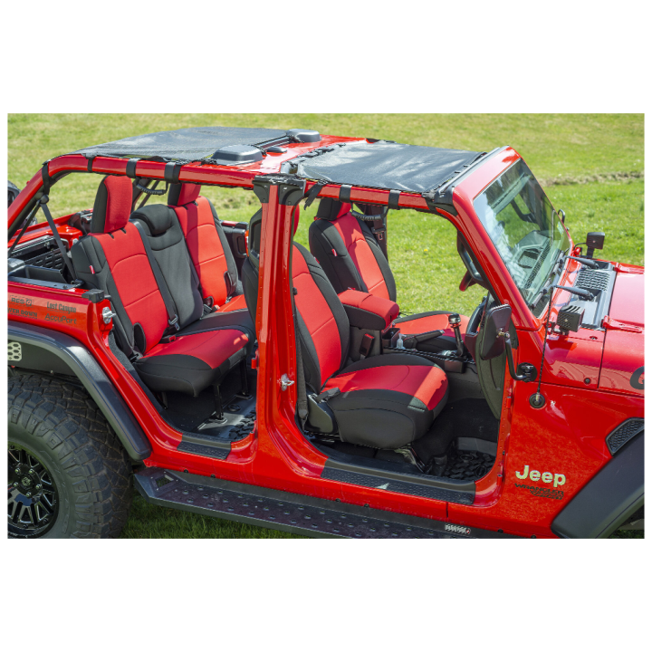 ShadeMaker Mesh Bimini Top Plus Czarny MasterTop - ujęcie 4