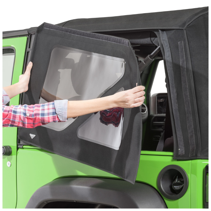 Tylna boczna szyba, strona kierowcy MasterTop | Szekla4x4