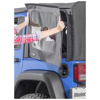 Zestaw tylnych bocznych szyb MasterTop | Szekla4x4