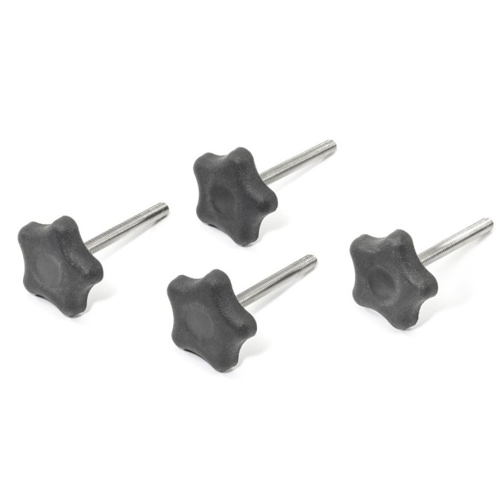 Długie pokrętła mocowania obramowań drzwi soft topu 4szt